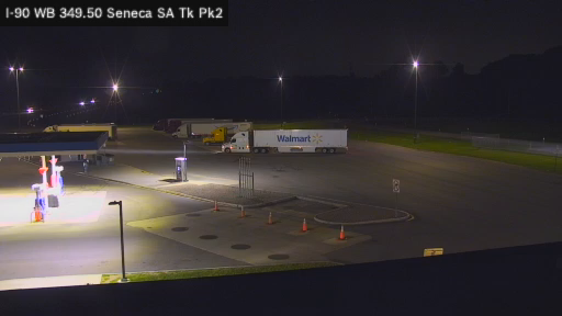 I-90 MP 349.50 WB Seneca Service Area Truck Park 2