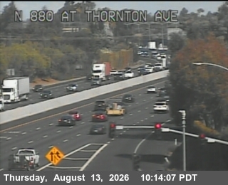 TVA65 -- I-880 : AT THORNTON AV LOOP OR