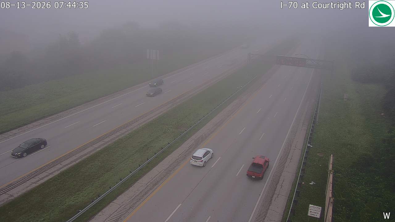 I-70 at Courtright Rd