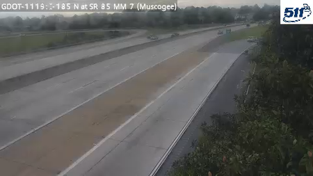 GDOT-1119: I-185 N at SR85 MM 7.2 (Muscogee)