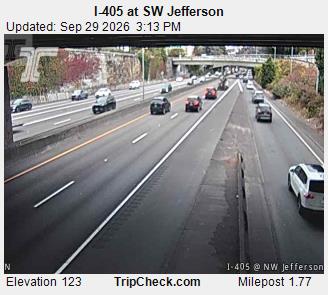 I-405 at SW Jefferson