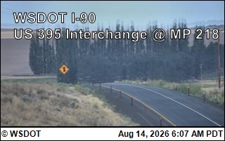 I-90 at MP 220: US 395 Interchange @ Ritzville (8)