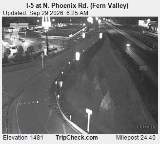 I-5 at N. Phoenix Rd. (Fern Valley)