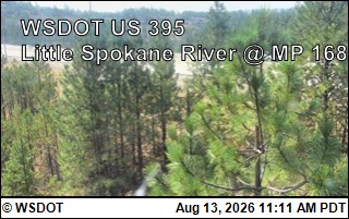 US 395 at MP 168: Little Spokane River (5)