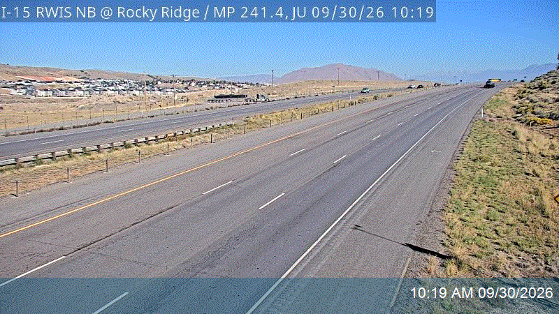 I-15 RWIS NB @ Rocky Ridge / MP 241.4, JU
