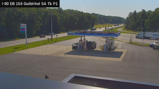 I-90 MP 153.00 EB Guilderland Service Area Truck Park 1