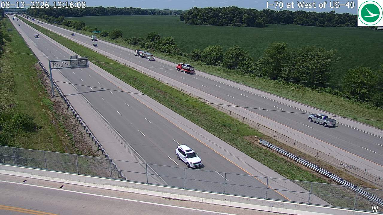 I-70 at West of US-40