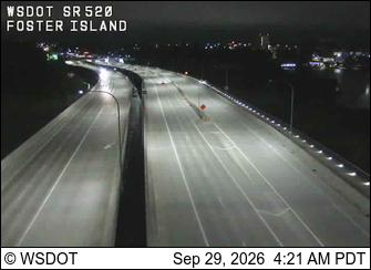 SR 520 at MP 1.6: Foster Island