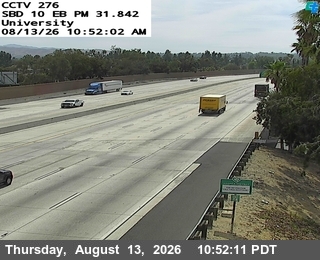 I-10: (276) University Dr.