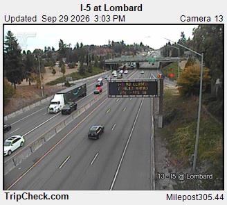 I-5 at Lombard