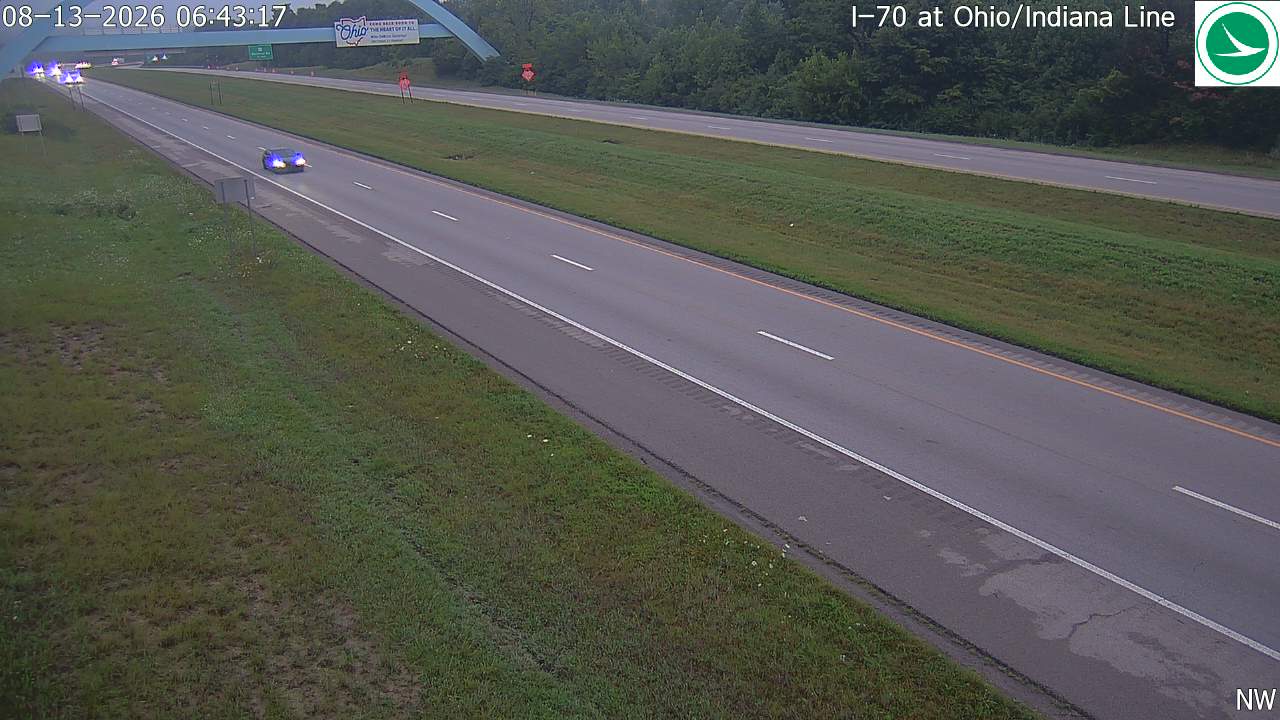 I-70 at Ohio/Indiana Line