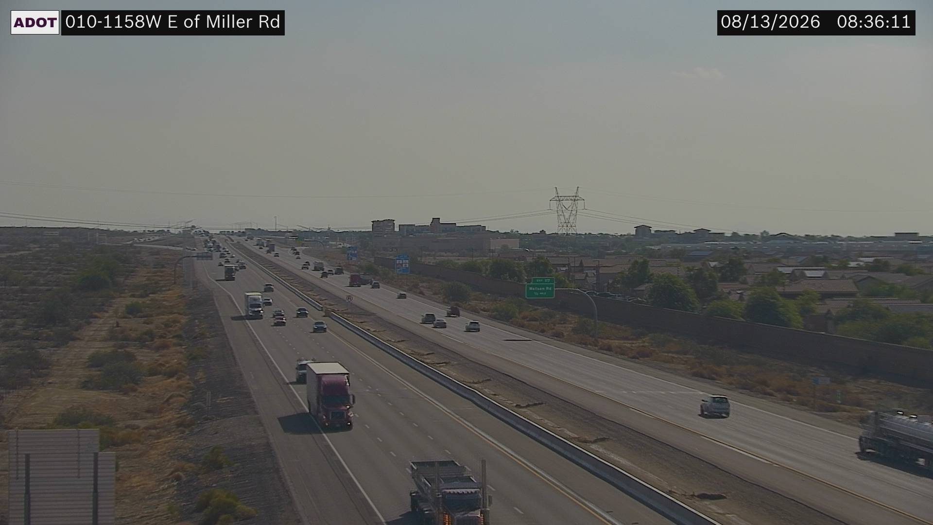 I-10 - I-10 @W of Watson Road