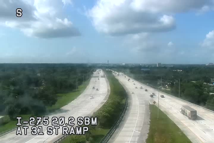 I-275 SB at 31st St ramp