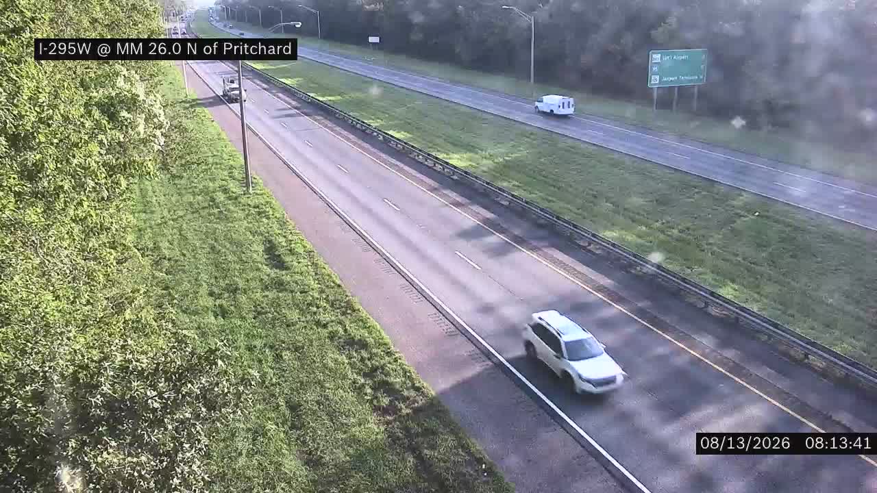 I-295 W N of Pritchard Rd