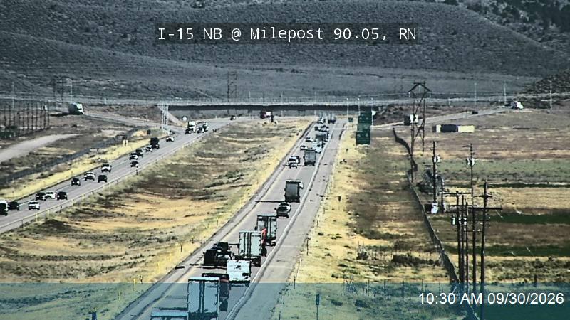 I-15 NB @ Milepost 90.05, RN