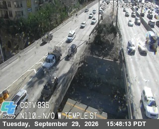 I-110 - I-110 : (835) S/O Route 101 - North