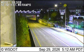 SR 520 @ MP 10.1: NE 40th St, WB Ramps