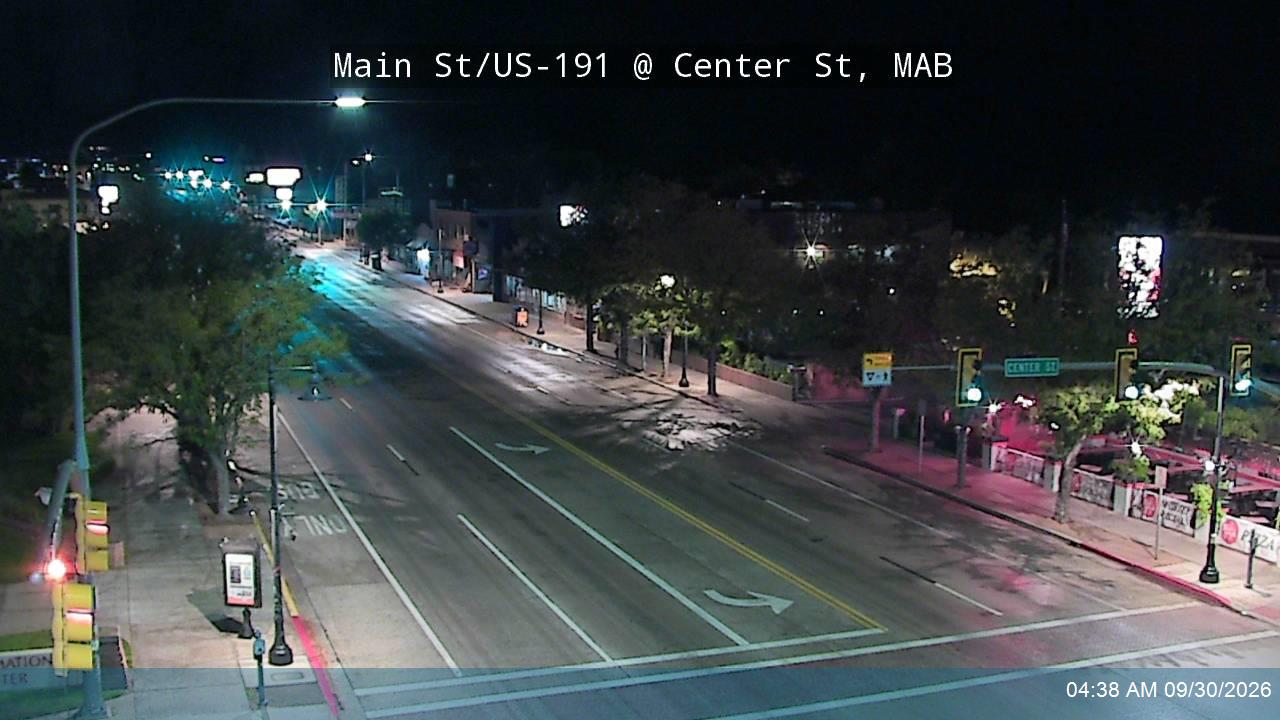 Main St / US-191 @ Center St, MAB
