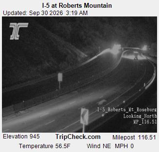 I-5 at Roberts Mountain