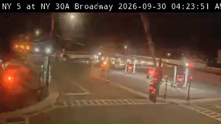 NY 5 at NY 30A Broadway