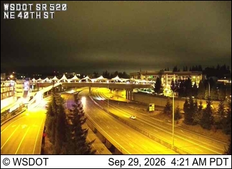 SR 520 at MP 10.1: NE 40th St