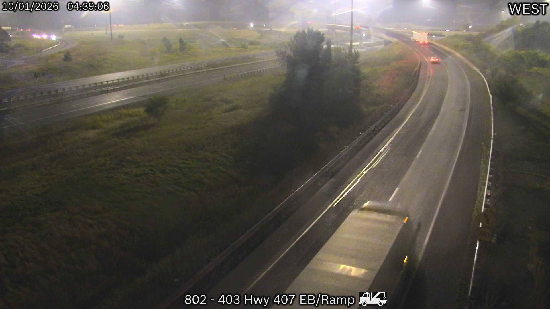 Highway 403 / Highway 407 Eastbound Ramp
