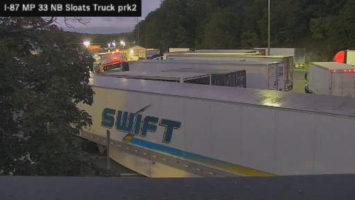 I-87 MP 033.00 NB Sloatsburg Service Area Truck Park 2