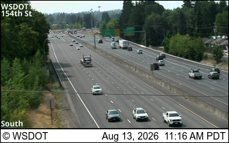 I-5 at MP 8.2: 154th St