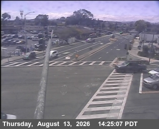 T259W -- SR-123 : Potrero Avenue - Looking West