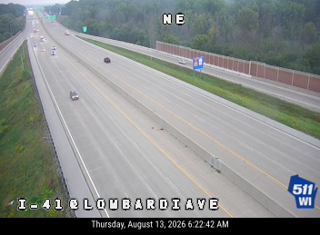 I-41  - I-41 at Lombardi Ave