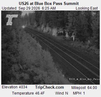 US26 at Blue Box Pass Summit