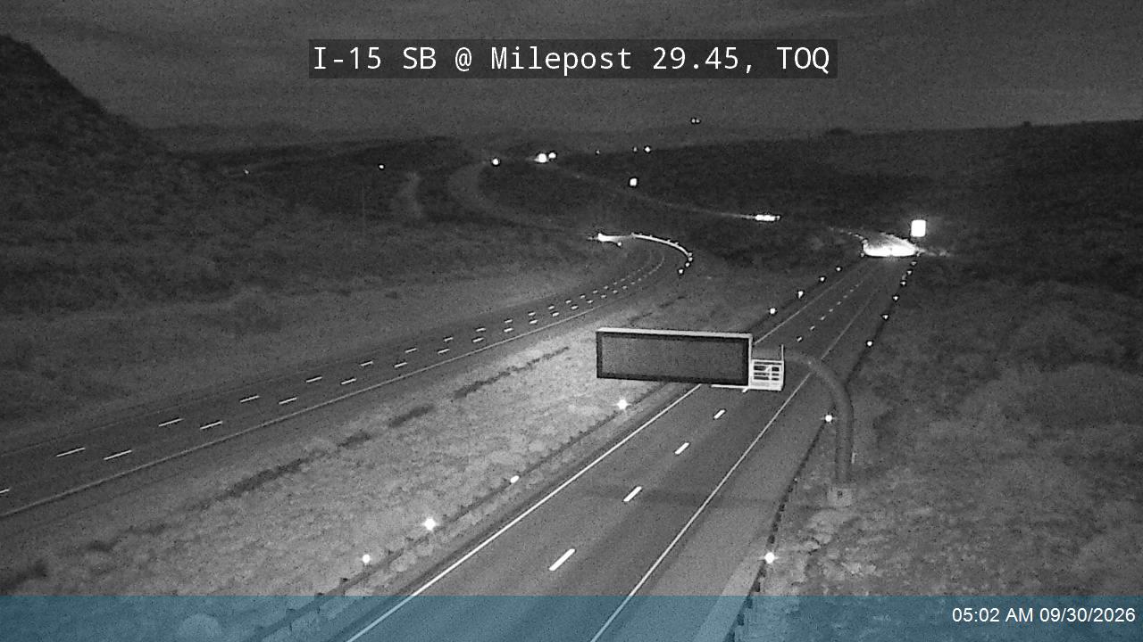 I-15 SB @ Milepost 29.45, TOQ