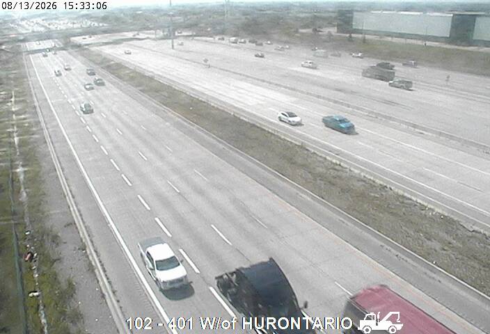 Highway 401 West of Hurontario Street