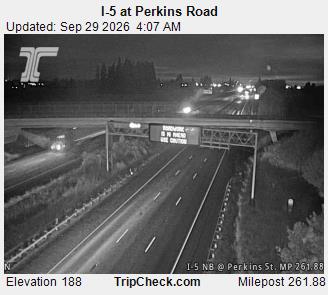 I-5 at Perkins Road