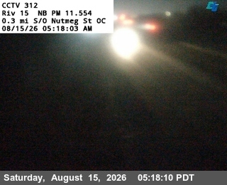 I-15 : (312) 0.3 mi S/O Nutmeg St OC