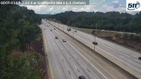 GDOT-0365: I-20 E at GreshamRd MM 63 (DeKalb)
