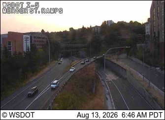 I-5 at MP 166.8: Mercer St Ramps