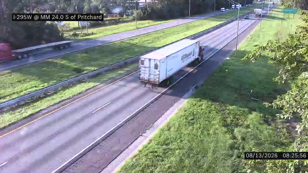 I-295 W S of Pritchard Rd