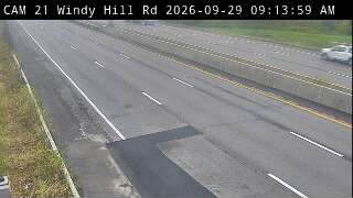 I-81 at VMS 6 (Windy Hill Road)