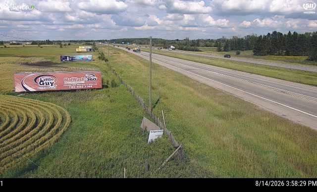 West side of HWY
