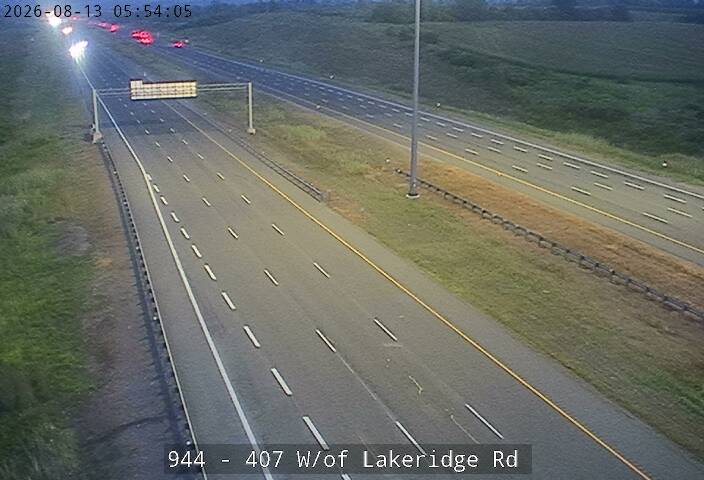 Highway 407 West of Lakeridge Road