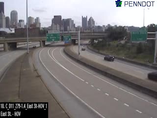 I-279 @ MM 1.4 (EAST ST - HOV)