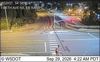 SR 520 @ MP 9.1: 148th Ave NE, EB Ramps