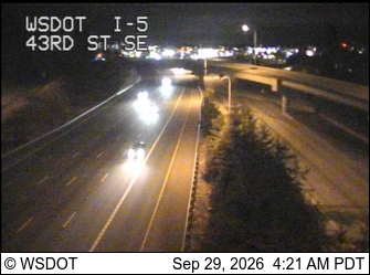 I-5 at MP 192.3: 43rd St SE