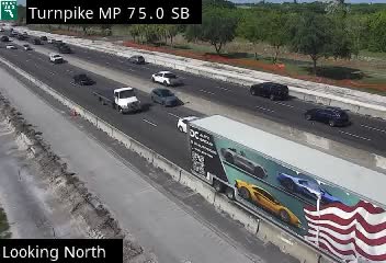 Tpke MM 75.0 S of Glades Rd