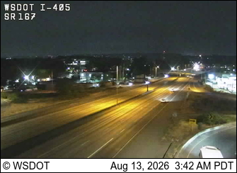 I-405 at MP 2.2: SR 167 Interchange