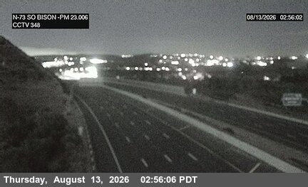 SR-73 : (348) South of Bison Avenue