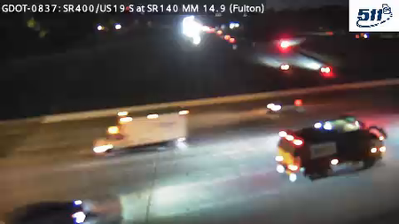 GDOT-0837: SR400/US19 S at SR140 MM 14.9 (Fulton)
