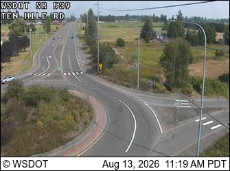 SR 539 at MP 5.9: Ten Mile Rd