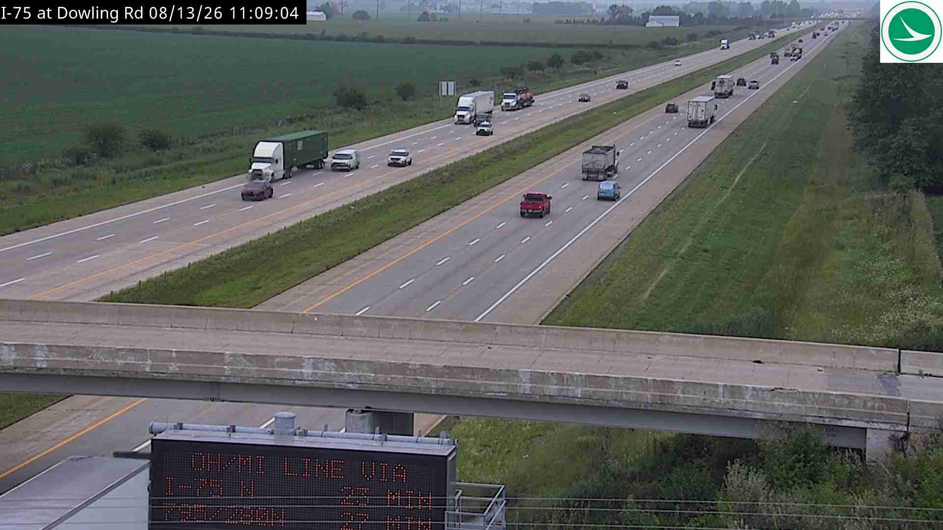 I-75 at Dowling Rd